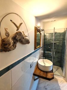 Il bagno in camera